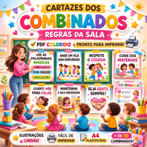 cartazes dos combinados