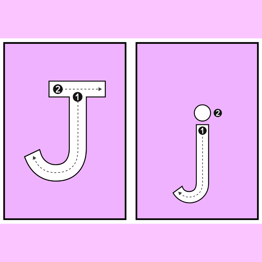 flash cards caligrafia