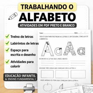 trabalhando o alfabeto