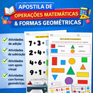 APOSTILA DE OPERAÇÕES MATEMÁTICAS E FORMAS GEOMÉTRICAS