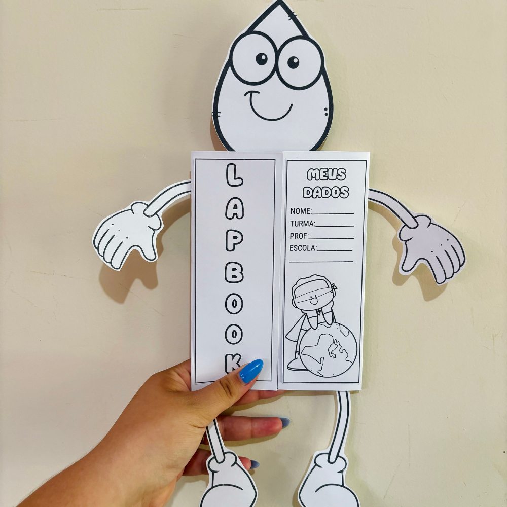 LAPBOOK DIA DA ÁGUA