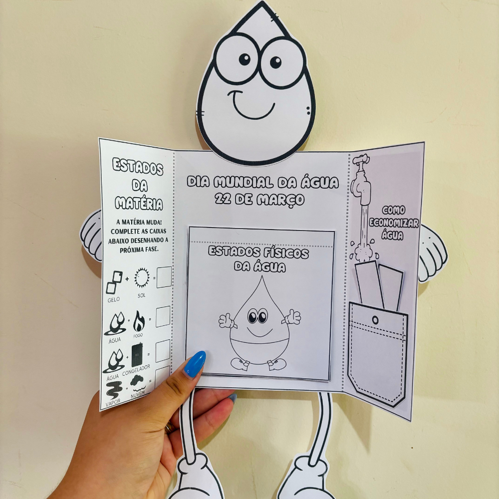 LAPBOOK DIA DA ÁGUA