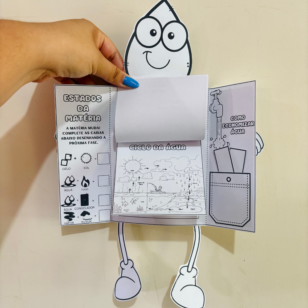 LAPBOOK DIA DA ÁGUA