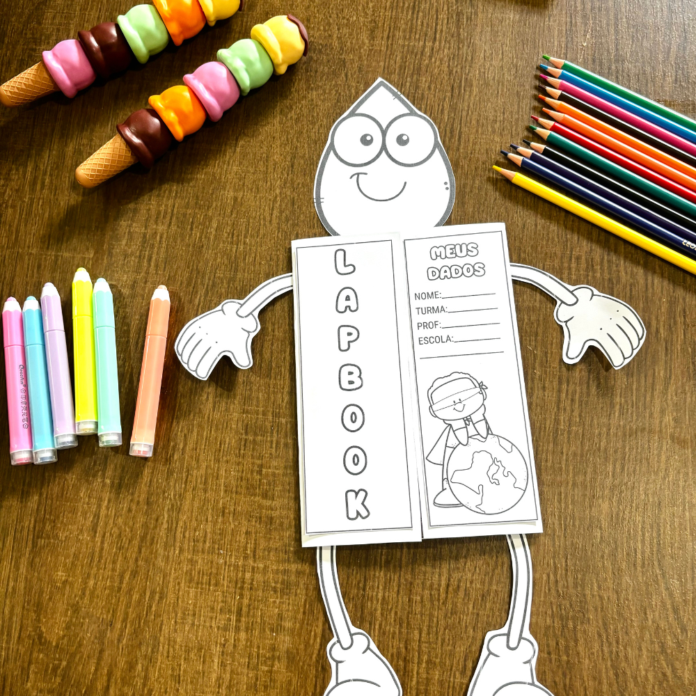 LAPBOOK DIA DA ÁGUA