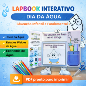 LAPBOOK DIA DA ÁGUA