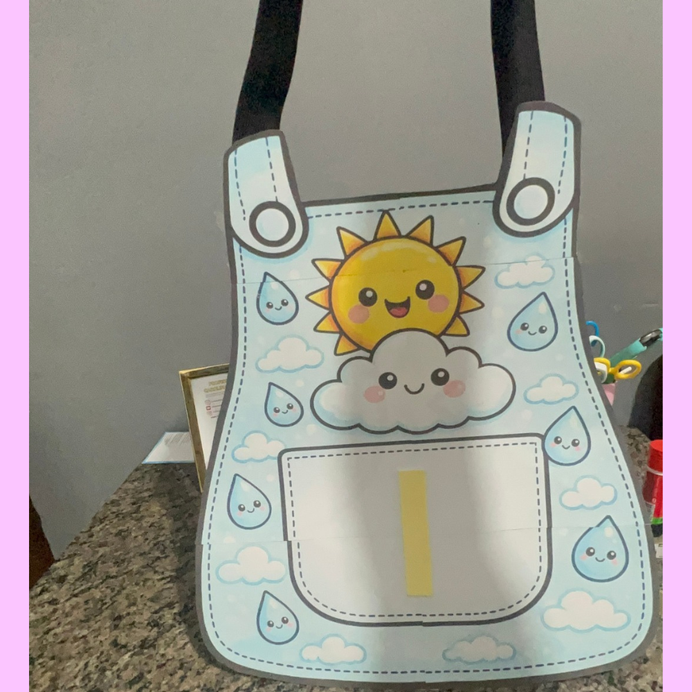 kit avental cinco gotinhas