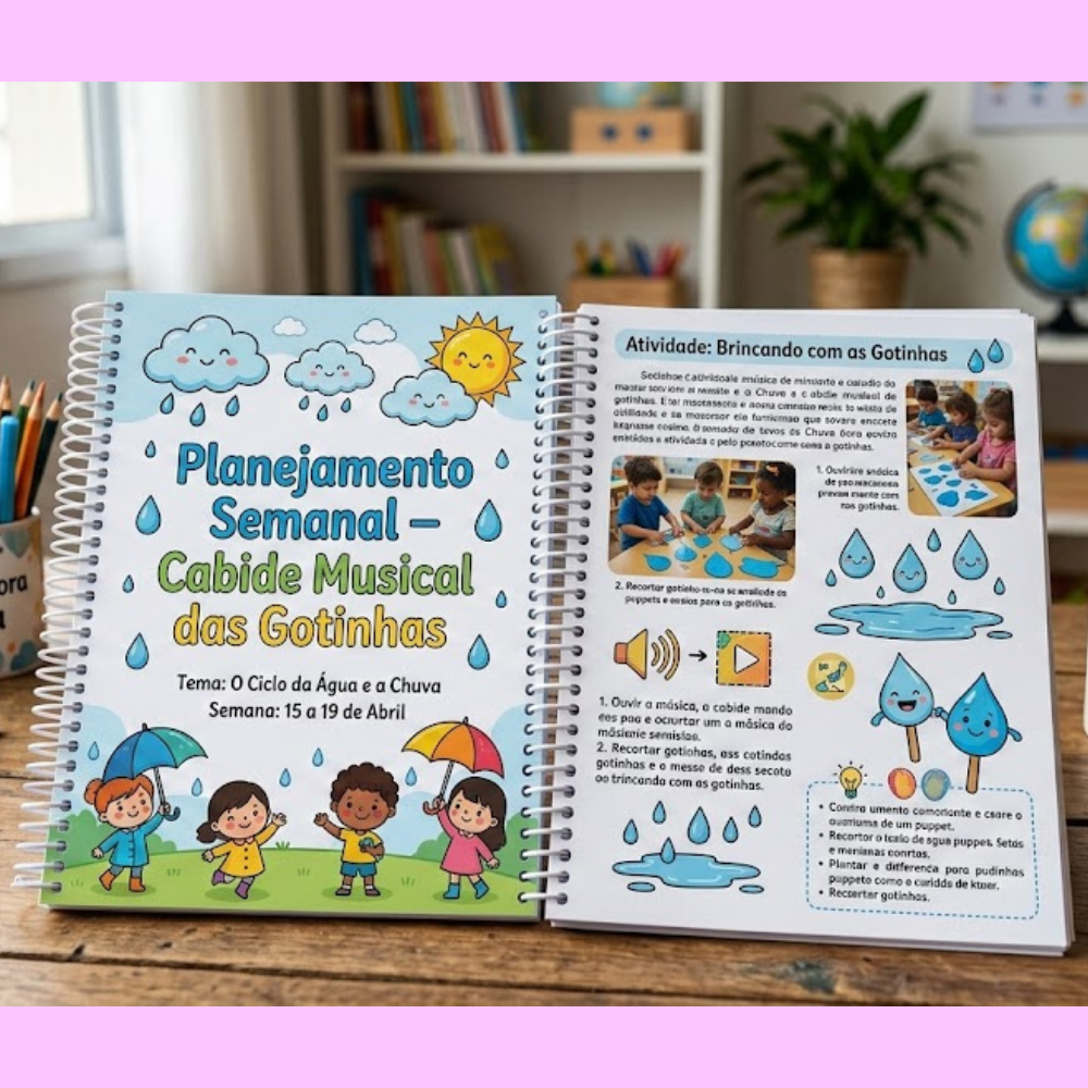 kit dia da água completo com planejamento