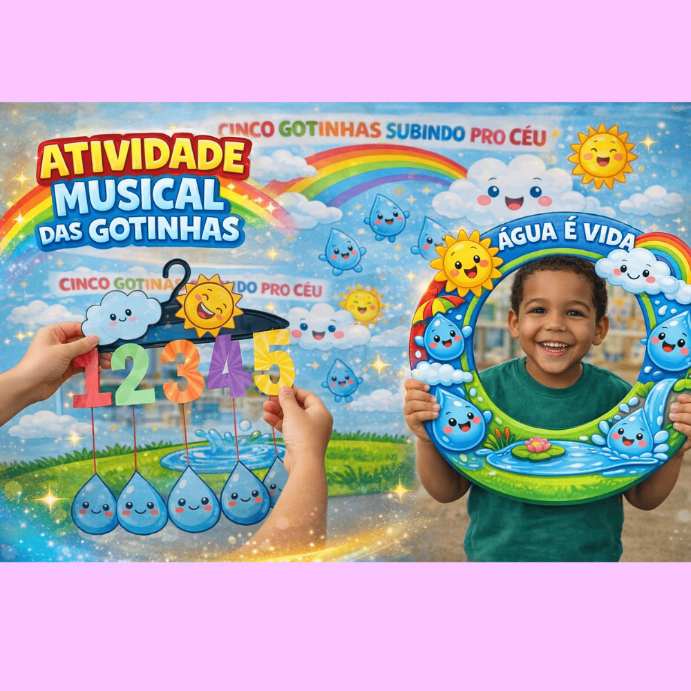 kit dia da água completo com planejamento