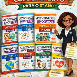 420 ATIVIDADES DO 3º ANO TODAS AS DISCIPLINAS