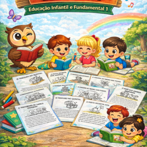 FICHAS COM PEQUENAS LEITURAS PARA EDUCAÇÃO INFANTIL - TEMA DIA DAS CRIANÇAS