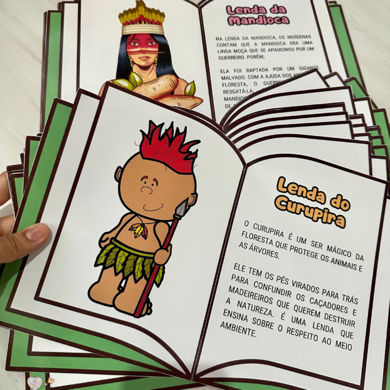 Lendas Indígenas Ilustradas | PDF Educativo para Imprimir - Recursos ...