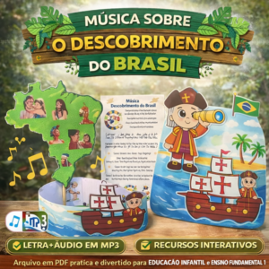 Música sobre o Descobrimento do Brasil + Recursos Interativos | PDF + MP3
