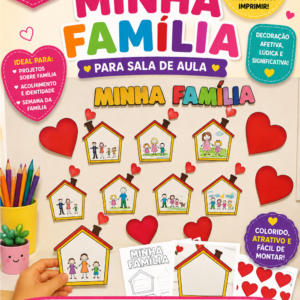mural minha família