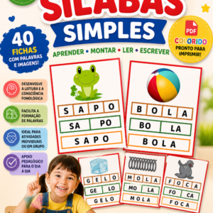 pranchas - silabas simples